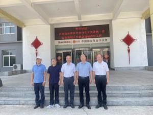 河南省肉類協(xié)會劉承信會長一行蒞臨洛陽正大調(diào)研指導工作！